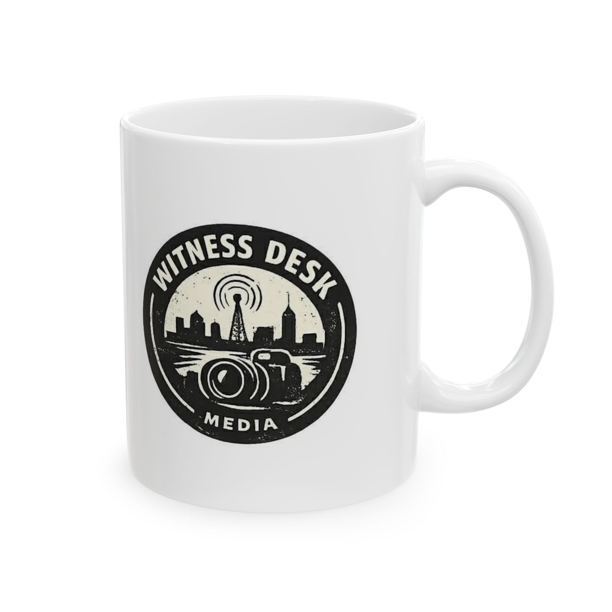 Witness Desk Media Mug – Independent Journalism, In Your Hands
