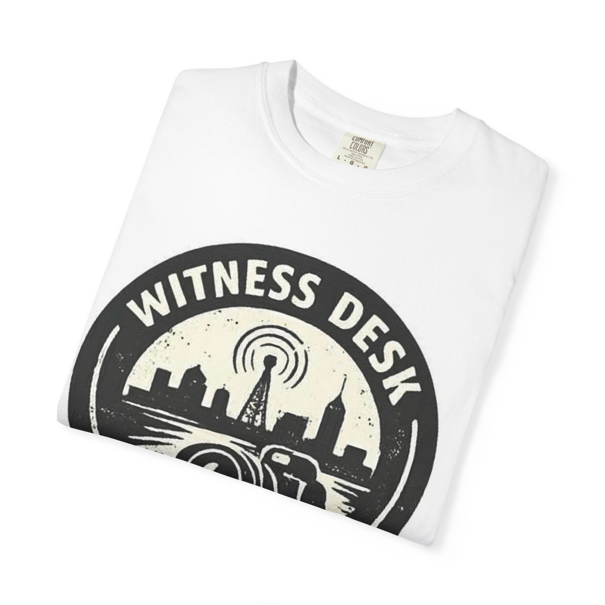 Witness Desk Media Field Tee – Independent Journalism Apparel