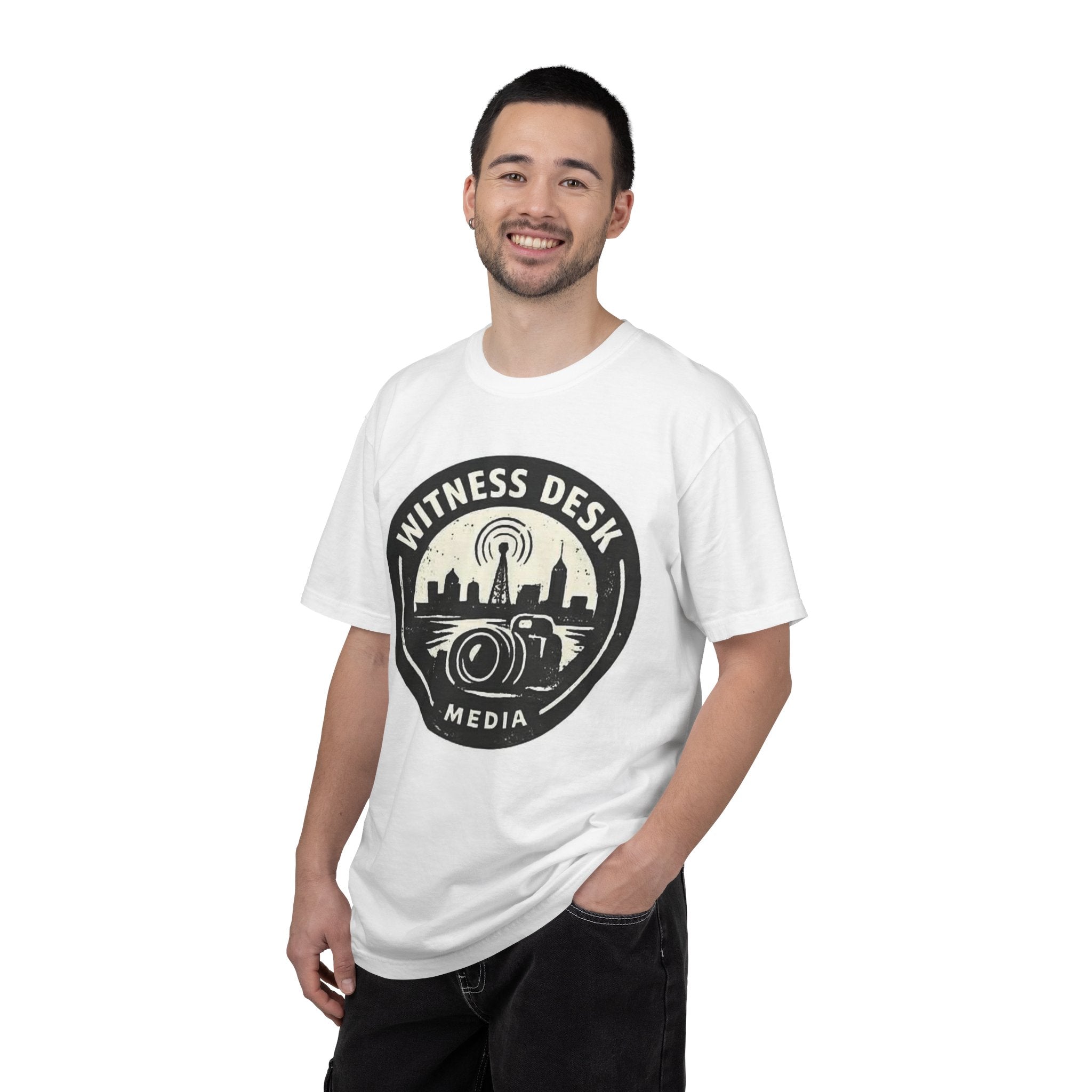 Witness Desk Media Field Tee – Independent Journalism Apparel