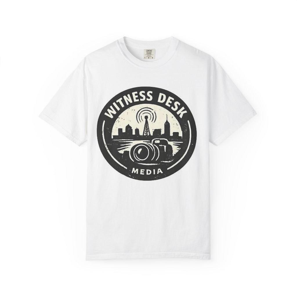 Witness Desk Media Field Tee – Independent Journalism Apparel